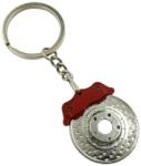 Cridem Breloc pentru chei model disc de frana rosu argintiu Cridem (83KRW02)