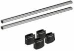 Nordrive Set portbagaj aluminiu 135 cm cu kit fixare pentru Volkswagen Caddy (30162X10035X2AL)