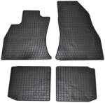 RapidAuto Set covorase auto din cauciuc pentru Fiat 500L 2012+, negre, 4 piese (547365)