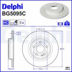 DELPHI Disc frana DELPHI BG5095C (BG5095C) - fixbox