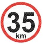 Automax Autocolant reflectorizant limita viteza 35 km/h, diametru 150 mm (5201-35)