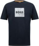 Boss Тениска Boss Mens BOSS ORANGE Short Sleeve T-Shirt with Contemporary Stitched Logo - Navy 404