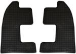 RapidAuto Set covorase auto cauciuc randul 3 Seat Alhambra 2 / VW Sharan 2 2010+, negre (D04051)