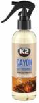 K2 Odorizant auto cu atomizor K2 Cayon Anti Tabaco 250 ml (K2M117AT)