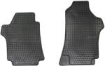 RapidAuto Covorase auto cauciuc Hyundai H-1 2008+ Travel/Cargo, negre, 2 buc (D00438)