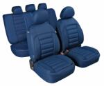 LAMPA Huse scaun auto De-Luxe Sport Edition jacquard, 9 piese, albastre (LAM54804)