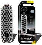 Amio Odorizant auto pentru grila ventilatie Aroma Fancy Shapes Hex Silver (AMA83576)