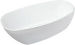 Leziter Cada freestanding Leziter Riva din acril, alba, 170x76x60 cm, cu scurgere pop-up (D-9018)