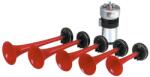 Carpoint Claxon auto Carpoint 5 tonuri 12V cu compresor electric, 117dB (524706)
