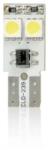 VECTA Set 2 becuri auto LED Vecta T10 Canbus 12V, 5W, 4 SMD 5050, alb (4525)