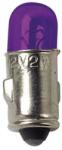 Pilot Bec auto BA7s 12V 2W violet pentru iluminat bord, set 2 bucati (LAM58331)