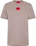 Hugo Тениска Hugo Mens HUGO Diragolino Contemporary T-Shirt with Logo Detail - Brown 237