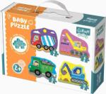 Trefl Baby Classic Vehicule pe santierul de costructie 14 piese 36072 Puzzle