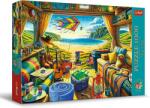 Trefl Tea Time Călătorie cu rulota 1000 piese 10851 Puzzle
