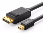 UGREEN Cablu video Ugreen MD105 Mini DisplayPort Male - DisplayPort Male, 1.5 m, Negru (10477)