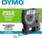 DYMO Etichete autocolante DYMO LabelManager D1 12mm x 7m negru/transparent (s0720500)