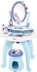 Smoby Pipere asztal taburettel Frozen Hairdresser 2in1 Smoby tükörrel és 10 kiegészítővel (SM320244)
