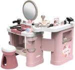 Smoby Pipere asztal elektronikus hajszárítóval My Beauty Center 3in1 Smoby fodrászat és kozmetika körömstúdióval 26 kiegészítő (SM320256)