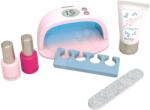 Smoby Manikűr készlet elektronikus UV lámpával My Beauty Nail Set Smoby körömreszelővel krémmel és két gél lakkal (SM320149)