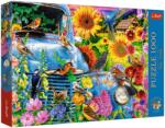 Trefl Tea Time Viata la tara pasari cantatoare 1000 piese 10848 Puzzle