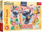 Trefl Stitch și prietenii în acțiune 100 piese 16495 Puzzle