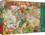 Trefl Harta antică a lumii 1000 piese 12077 Puzzle