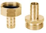 Truper CFM-1/2B kerti sárgaréz tömlőcsatlakozó szett, 1/2" (T12704) (T12704)