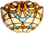 Brilagi - Aplică de perete Tiffany din vitralii MIRABELLA, 1x E14, 40W, 230V (BG4406)