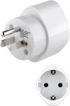 Goobay EU to USA/JAPAN földelt utazó adapter fehér (45355) (45355)