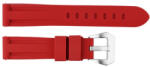 EmBexy SoftLine JD6082 - szilikon óraszíj, 22 mm, piros