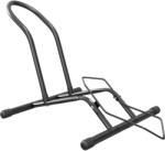 SPORTNOW Cavalet pentru Biciclete pentru Anvelope, Suport de Bicicletă de Podea din Oțel, 59x41x38 cm, Negru | Aosom Romania (AA0-097V00BK)
