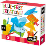 Headu - Set de creatii fara lipici cu 6 tipuri diferite de hartie 5-8 ani (HE57632)