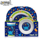 S-Cool Set vesela + tacamuri, Dino - S-COOL (SC1598)