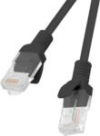 Lanberg Patchcord cat. 6 5.0M UTP negru (pcu6-10cc-0500-bk)