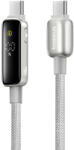 Baseus Cablu de date tip C 100W cu Sleep Mode Baseus Vipow 1m gri (p10381802851-00)