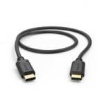 Hama USB-C - USB-C töltőkábel 0, 5m fekete (00201706) (00201706)