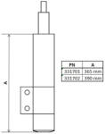KYB Amortizor fata - PS KYB 331701