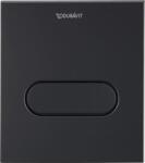 Duravit DuraSystem buton de spălare pentru pisoar negru WD5004031000 (WD5004031000)