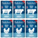 Butcher's Original Junior Vegyes ízek 6x400g marhahússal és csirkével zselében kölyökkutyák számára