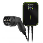 Green Cell EV14 elektromos jármű töltőállomás Fekete Alumínium Fali 3 Beépített kijelző LCD (EV14)