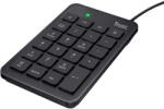 Trust 22221 numerikus billentyűzet Laptop/PC USB Fekete (22221) - compzone
