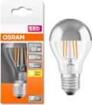 OSRAM LED izzó sminktükörrel, izzószál, A60, E27, 6, 5 W (50 W), 650 lm, meleg fény (2700 K), ezüst