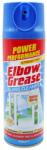Elbow Grease Mosószer ablakok, üvegek és tükrök tisztítására, könyökzsír, üvegtisztító, habzó hatású, 400 ml