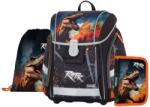 Compatible Ghiozdan școlar (set de 3 piese) PREMIUM LIGHT - Dinozaur