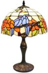 Brilagi - Tiffany vitrázs asztali lámpa JUNGLE 1xE27/60W/230V BRT-12003B (BG4380)