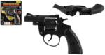 Teddies Pistol revolver/capsulă Teddies, 8 focuri, plastic, 13 cm