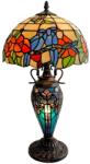 Brilagi - Tiffany vitrázs asztali lámpa JUNGLE 1xE27/60W/230V + 1xE14/40W BRT-12003F (BG4417)