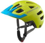 Cratoni Maxster Pro gyerek bukósisak, S/M-es (51-56 cm), LED világítással, limezöld