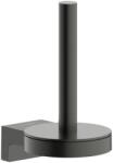 Hansgrohe AddStoris S Tartalék WC-papír tartó, Szálcsiszolt Fekete Króm 41786340 (41786340)