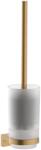 Hansgrohe AddStoris S Fali WC-kefe tartó, Szálcsiszolt Bronz 41782140 (41782140) - szaniteresklimacenter